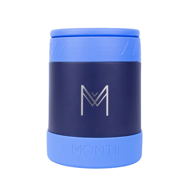 Montii Contenitore Termico Pappa Blu Cobalto Antishock