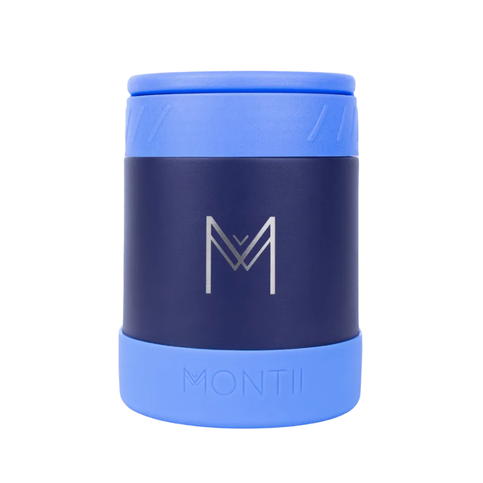 Montii Contenitore Termico Pappa Blu Cobalto Antishock