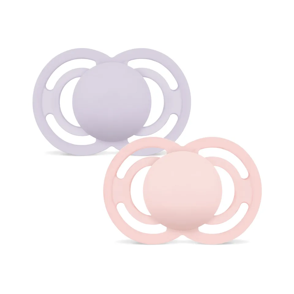 MAM Perfect succhietto silicone 16+ mesi rosa 2 pz