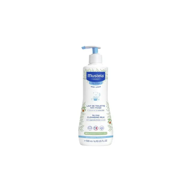 Mustela Latte Detergente 500 ml Senza Risciacquo Viso Sederino