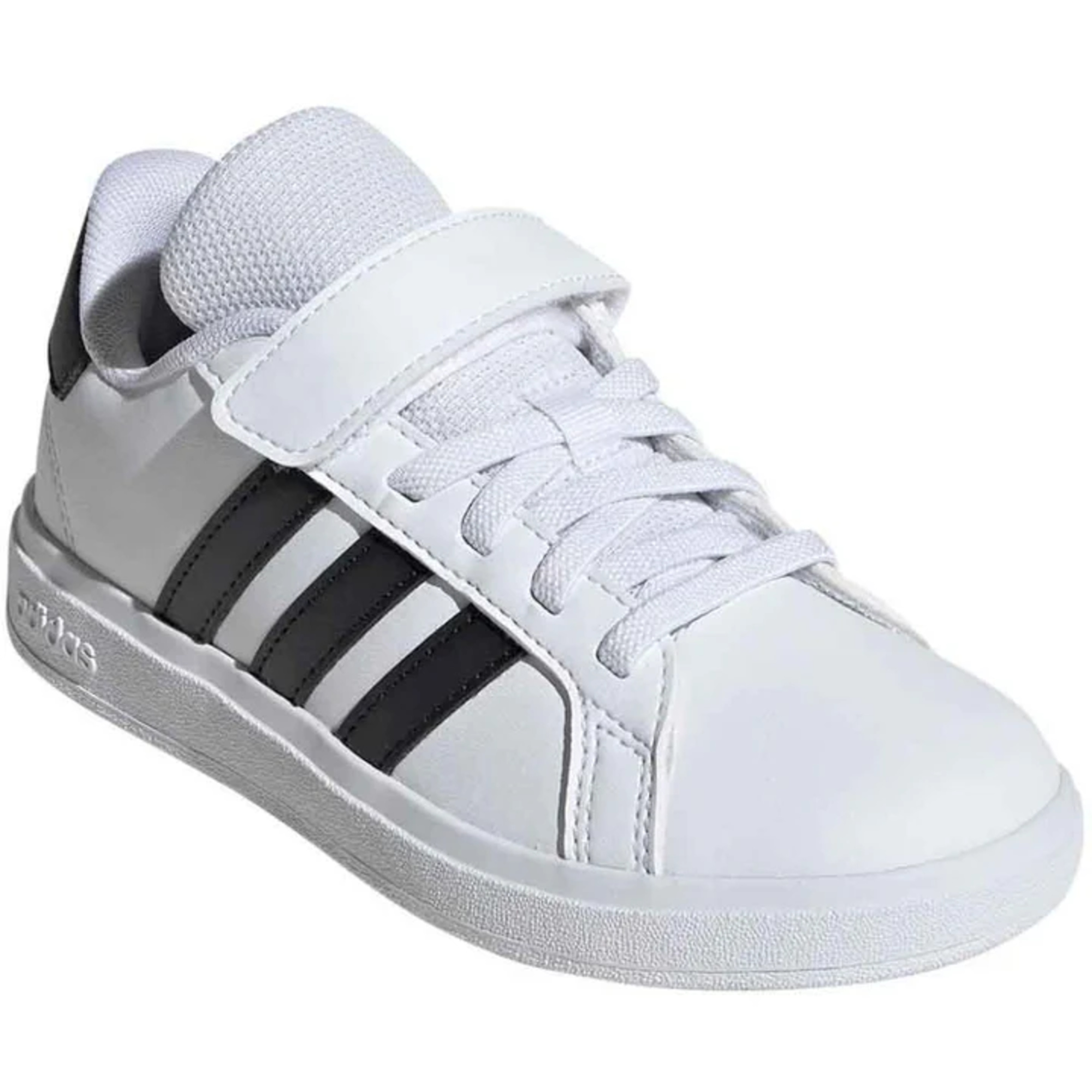 adidas Grand Court 2.0 Sneakers Bimbo Bianca Bande Nere