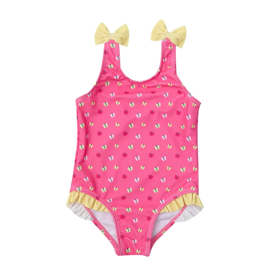 Mawi Costume Intero Farfalle Bimba