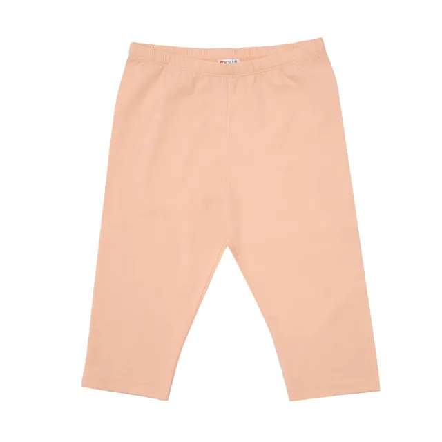 Legging stretch bambina basic arancio