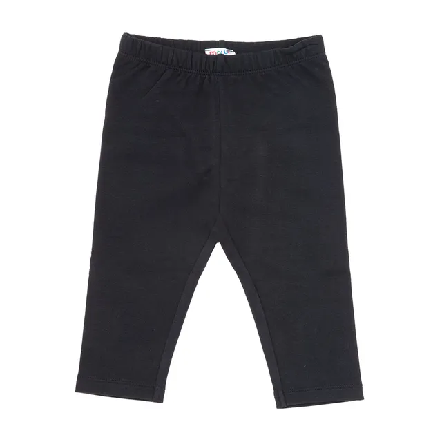 Toys Center Baby legging stretch felpato bimba nero