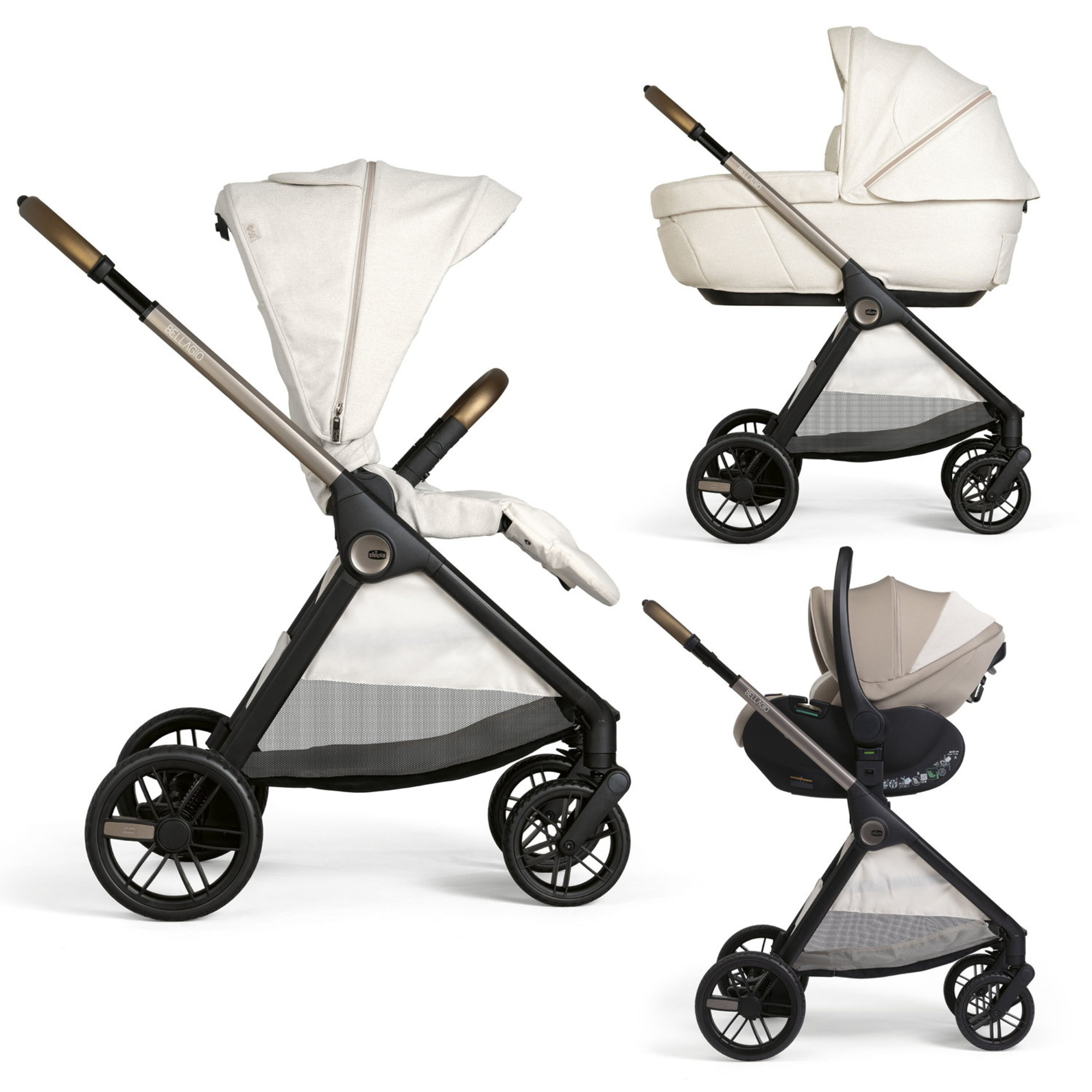 Chicco Trio Bellagio 2 Passeggino Amber Glow