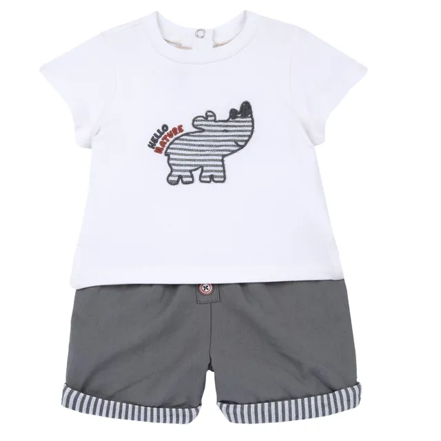 Chicco completo maglietta e pantaloncini bimbo