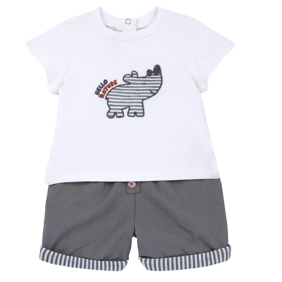 Chicco completo maglietta e pantaloncini bimbo
