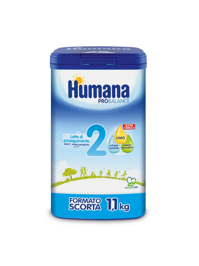 Humana 2 ProBalance latte proseguimento 1100g dal 6° mese