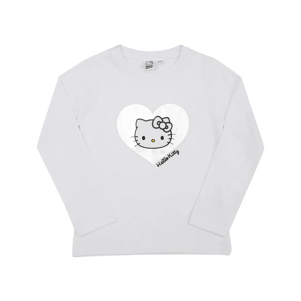Toys Center Baby Hello Kitty t-shirt bimba bianca