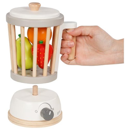 The Dida frullatore legno con frutta cucina 4 pezzi