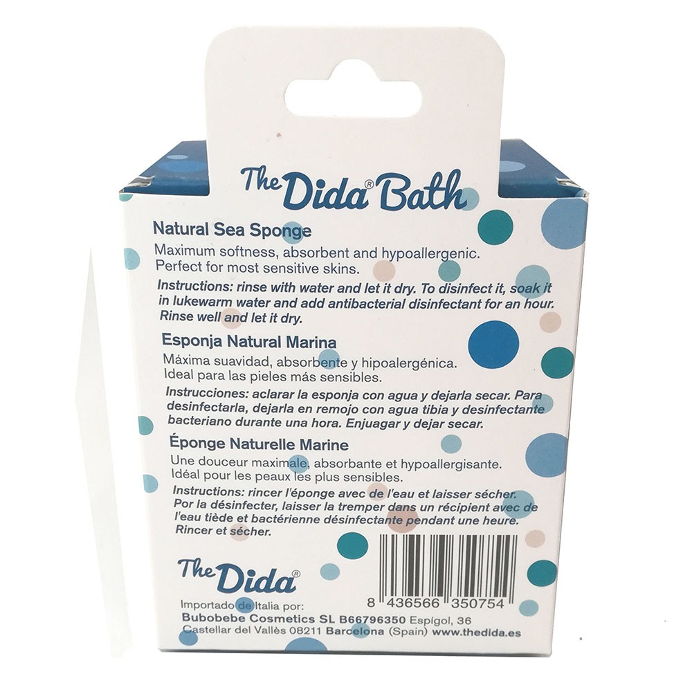 The Dida Splash spugna naturale grande bagno