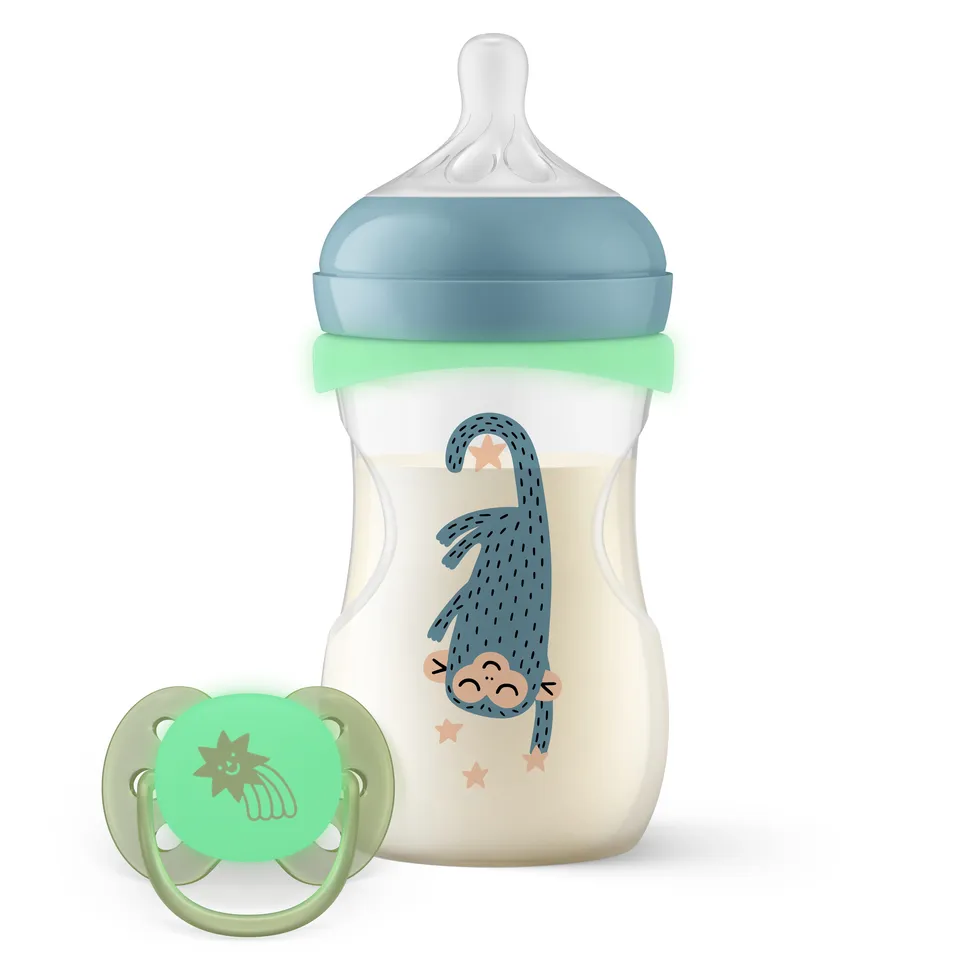 Philips Avent Natural Response Notte Biberon 260 ml + Ciuccio