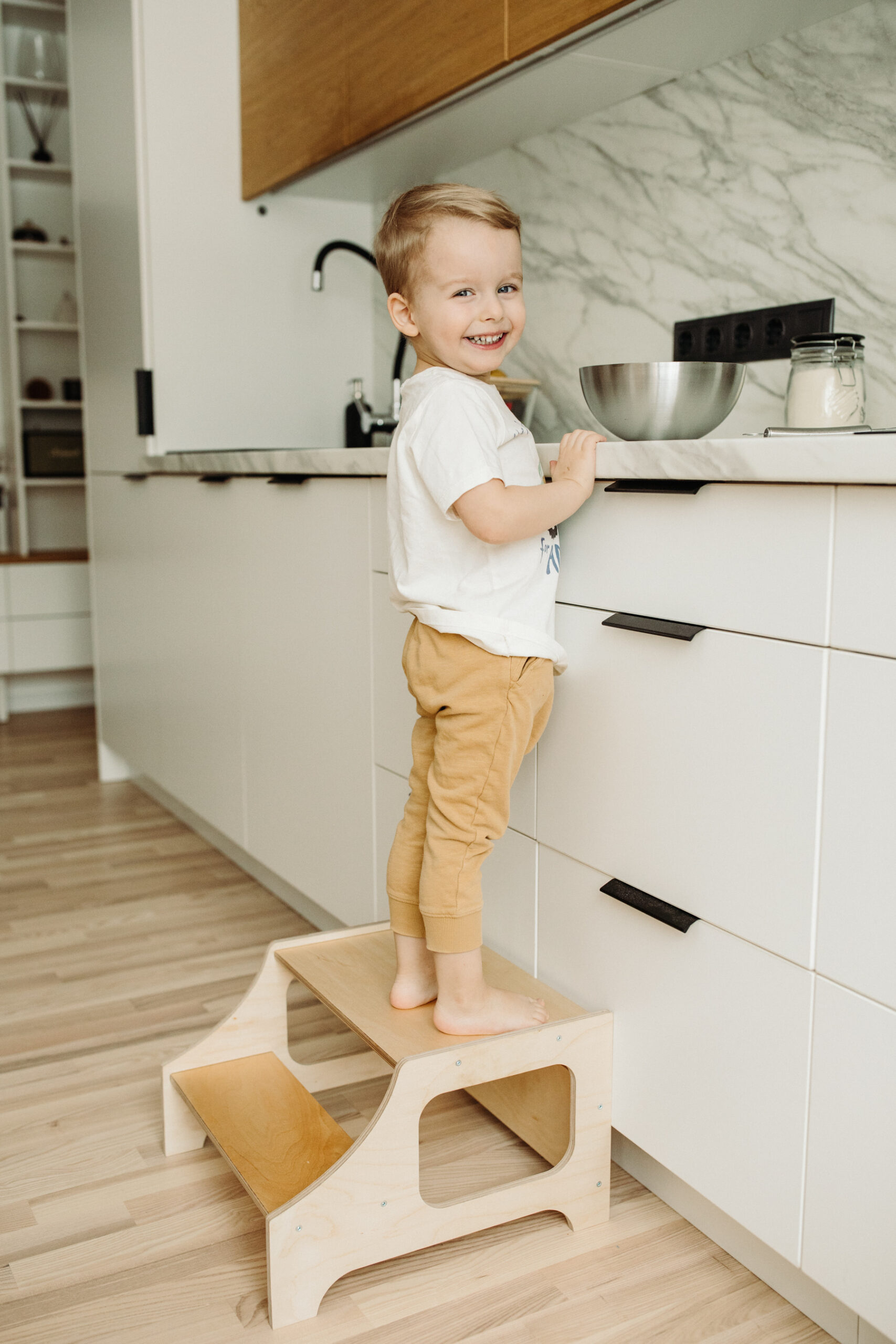 The Dida Gradino Montessori Legno Naturale Bambini