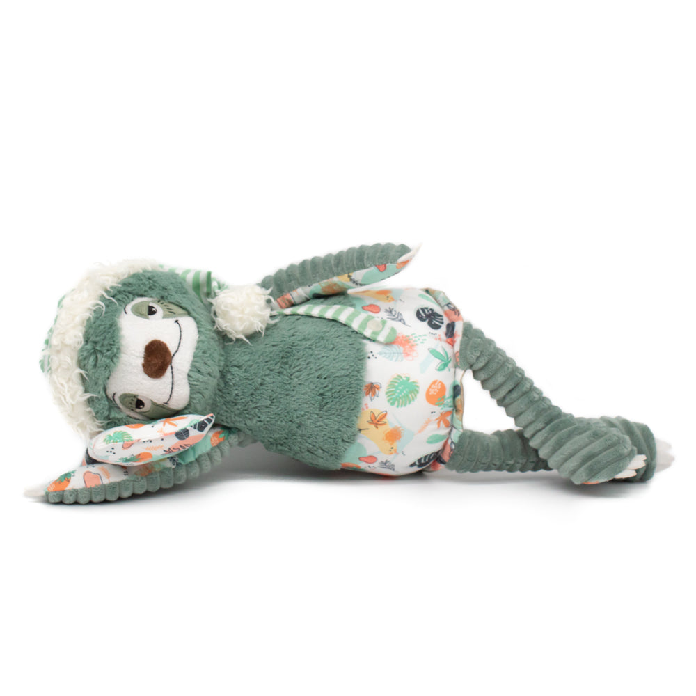 Les Déglingos Originals Chillos peluche bradipo verde 42 cm