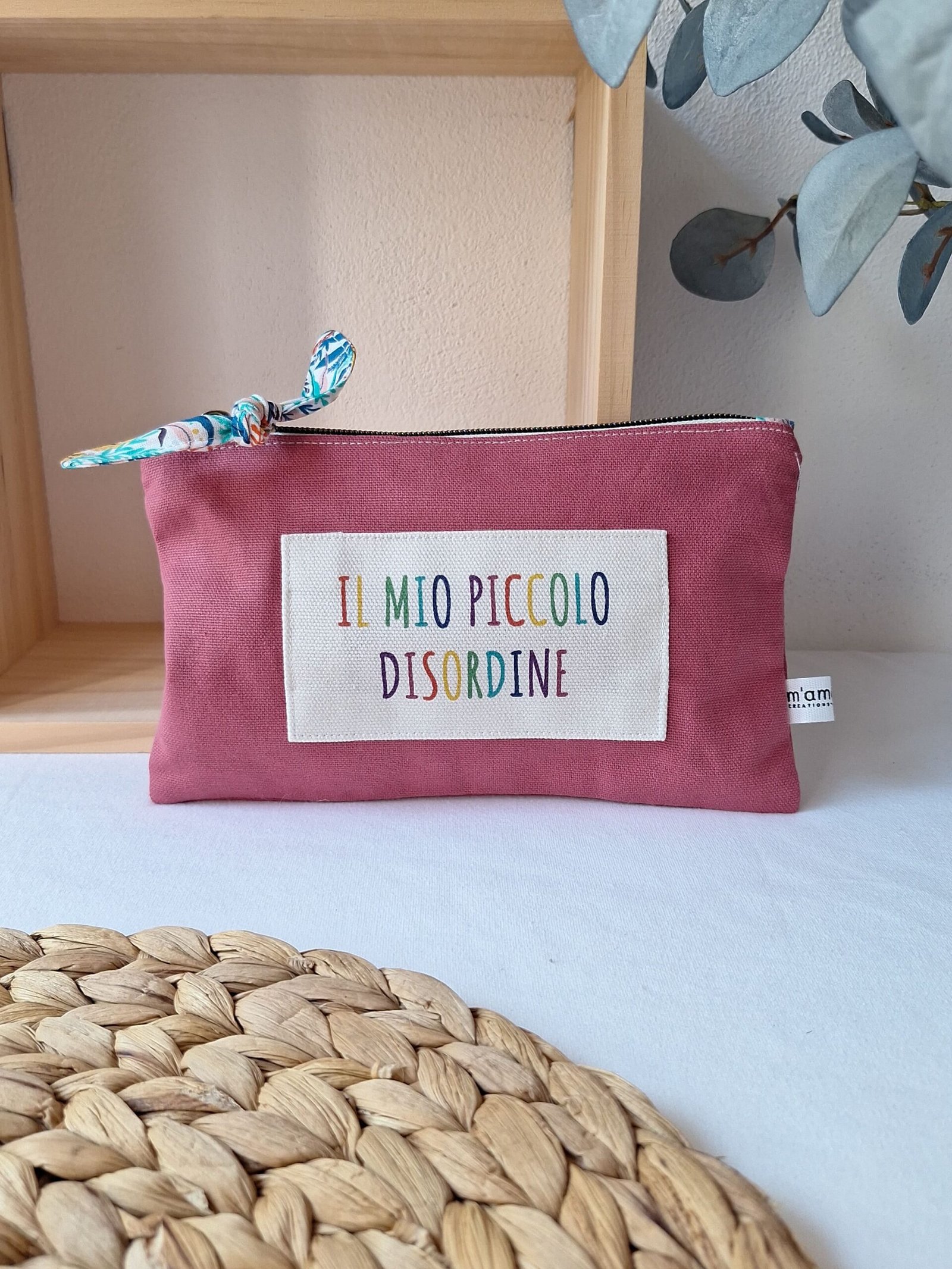 M'Amélie Pochette Il Mio Piccolo Disordine Colorata Cotone
