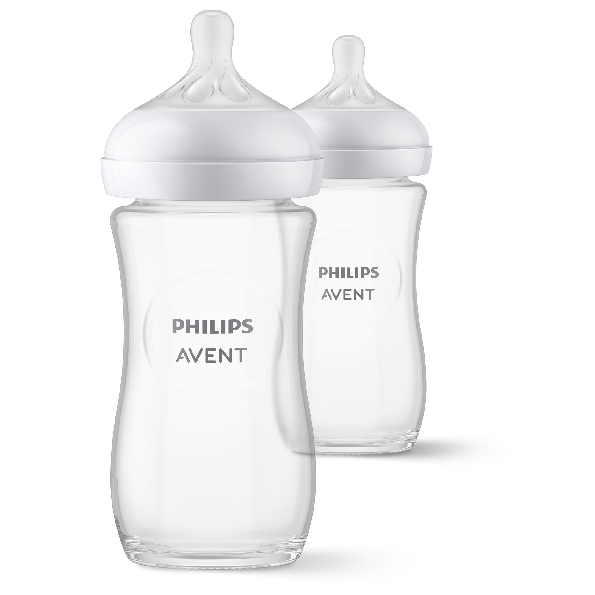 Philips Avent Natural Response biberon vetro 240 ml 2 pz medio