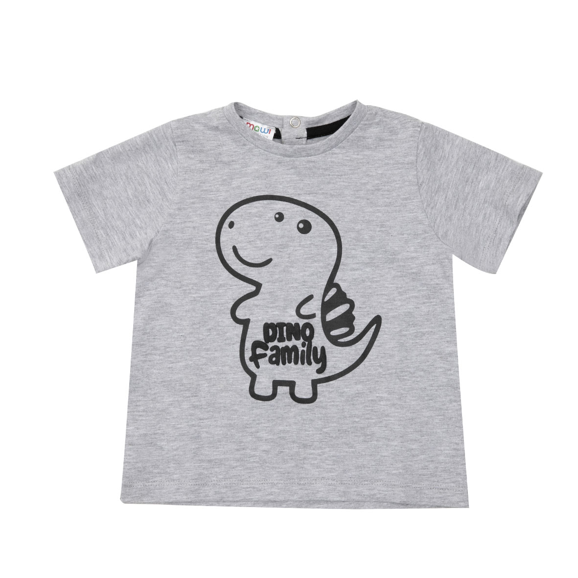 Toys Center Baby maglietta jersey bimbo grigia Dino Family