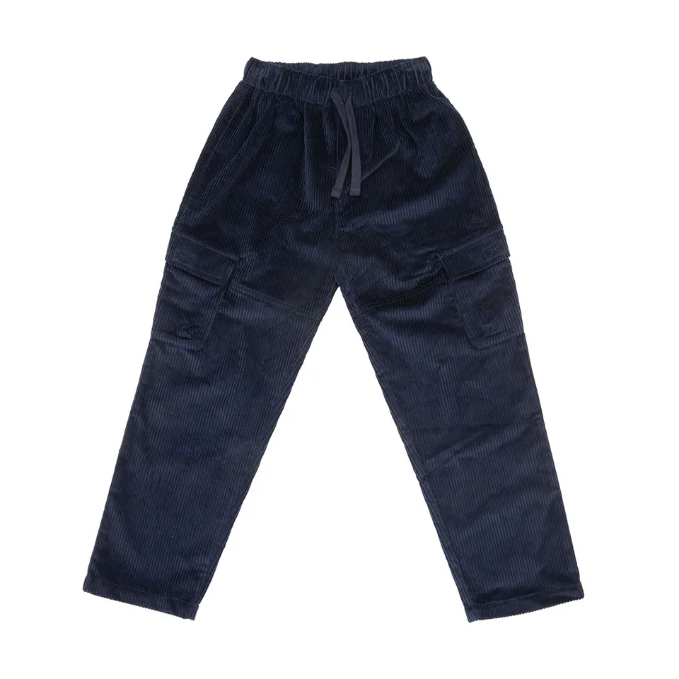Toys Center Baby pantalone velluto bimbo blu coste