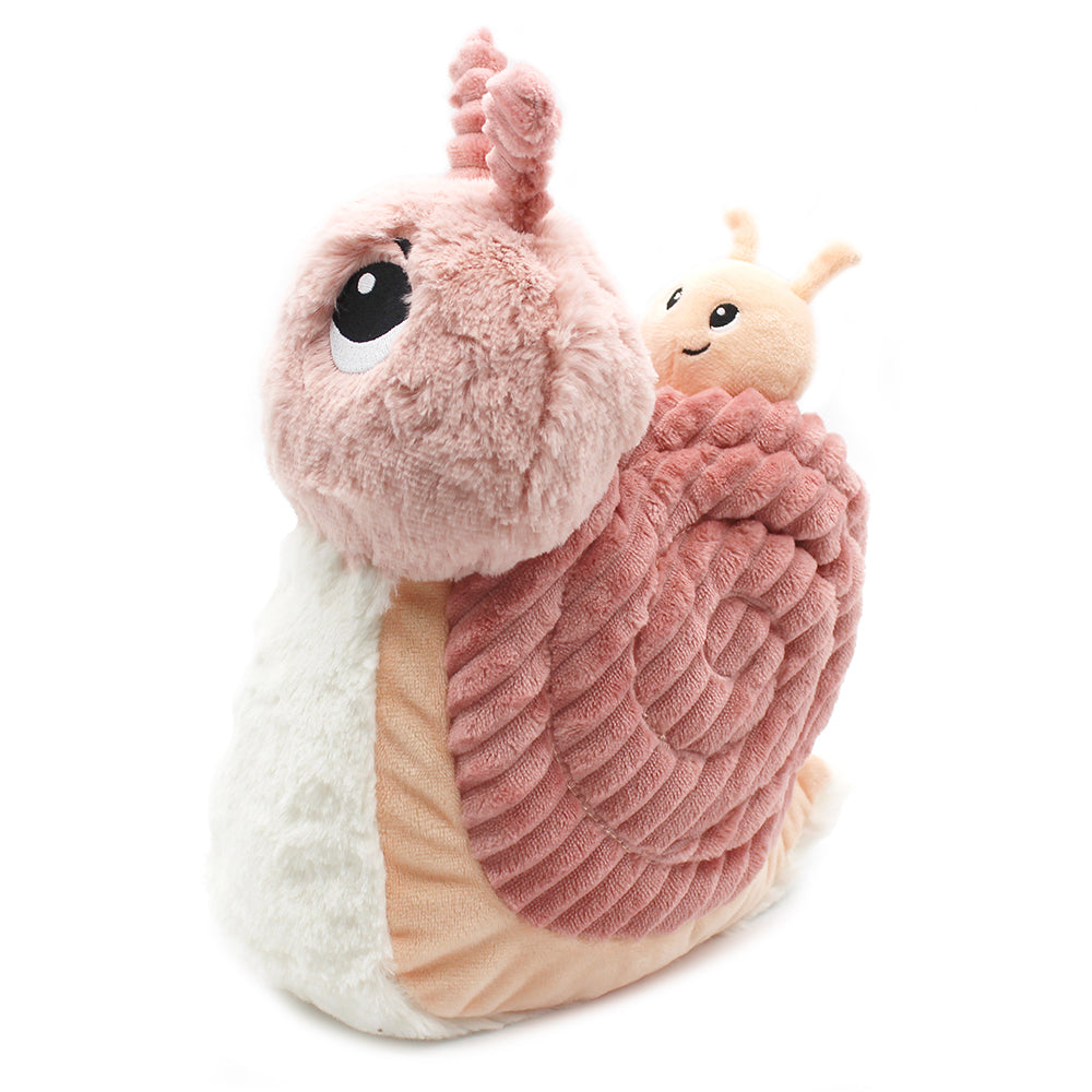 Les Deglingos Ptipotos Speedou Lumaca Peluche Rosa Mamma Bebè