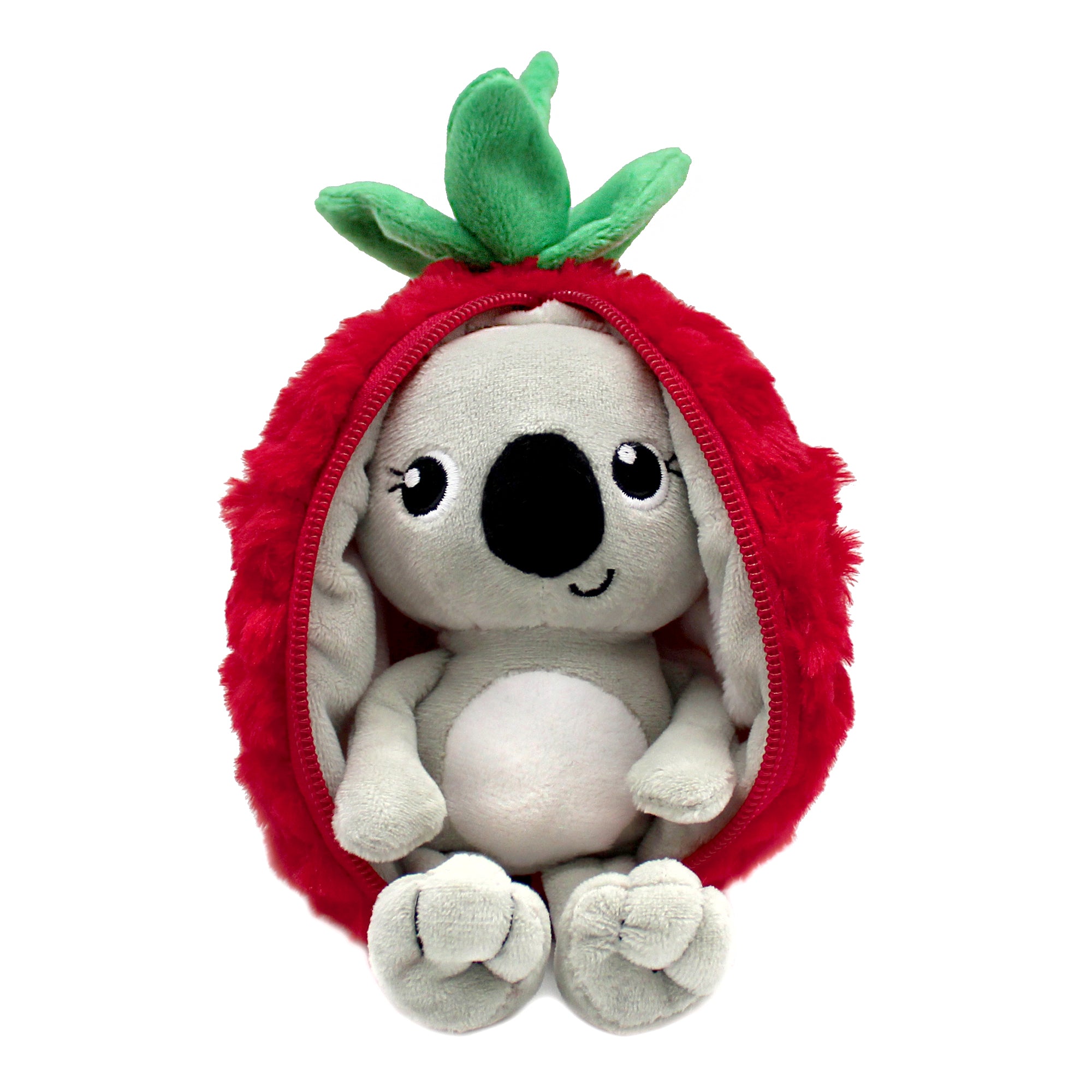 Les Deglingos Flipetz Tartlet peluche koala lampone 20 cm