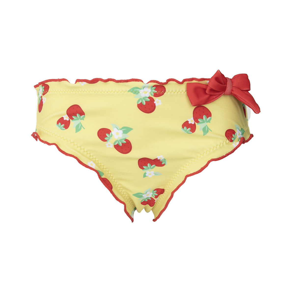 Toys Center Baby costume slip bimba giallo fragole frill