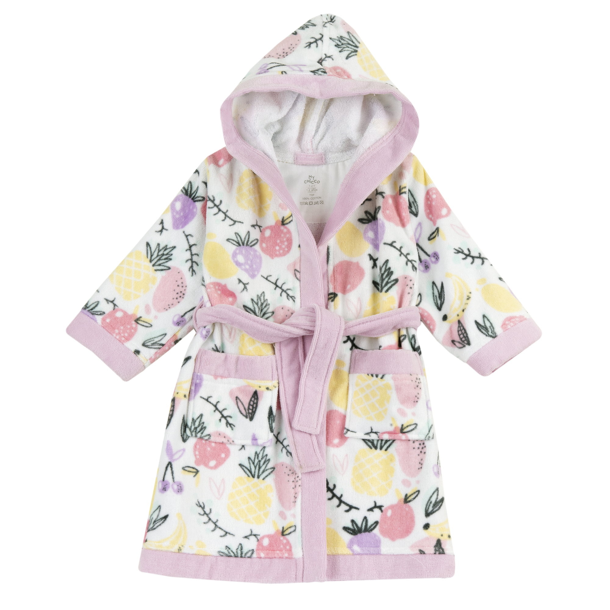 Toys Center Baby accappatoio spugna cotone bimba lavabile