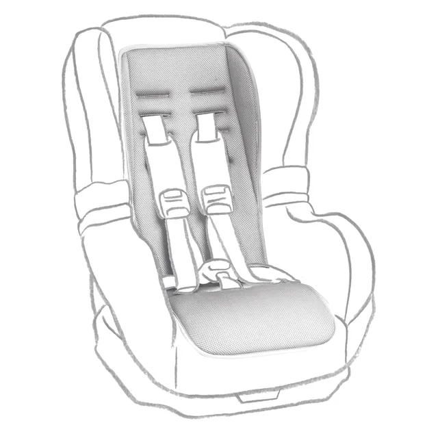 Giordani Fodera 0+ e 1 Materassino Seggiolino Auto Spugna