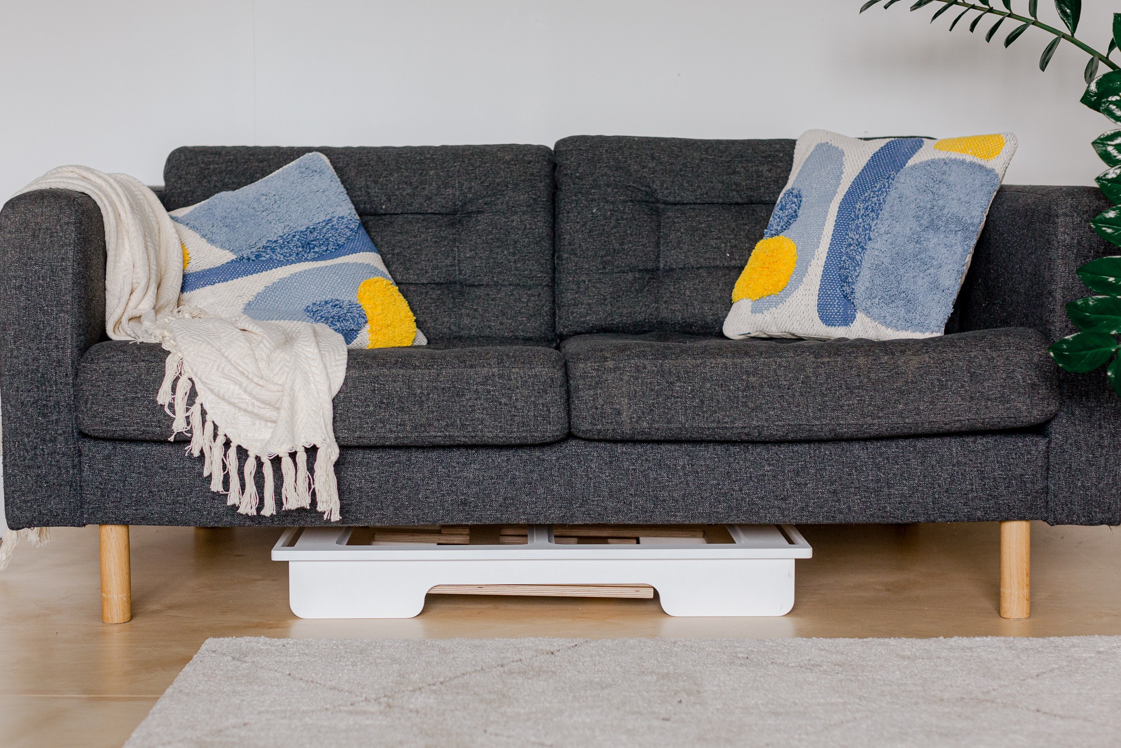 The Dida Mesa Sensorial Tavolo Sensoriale Bianco 2 Vaschette