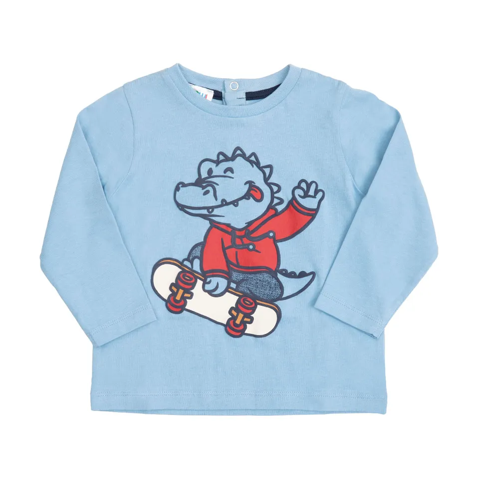 Toys Center Baby maglia jersey bimbo azzurra coccodrillo