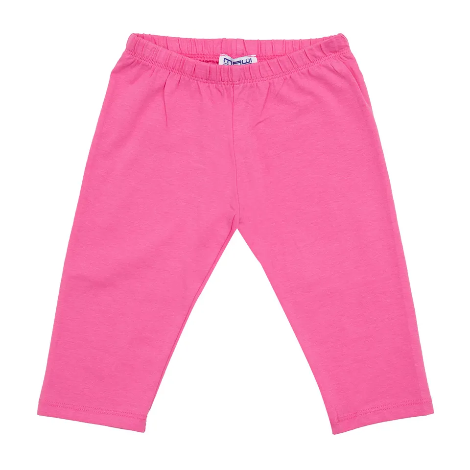 Mawi Leggings 3/4 Bimba Fuxia Tinta Unita