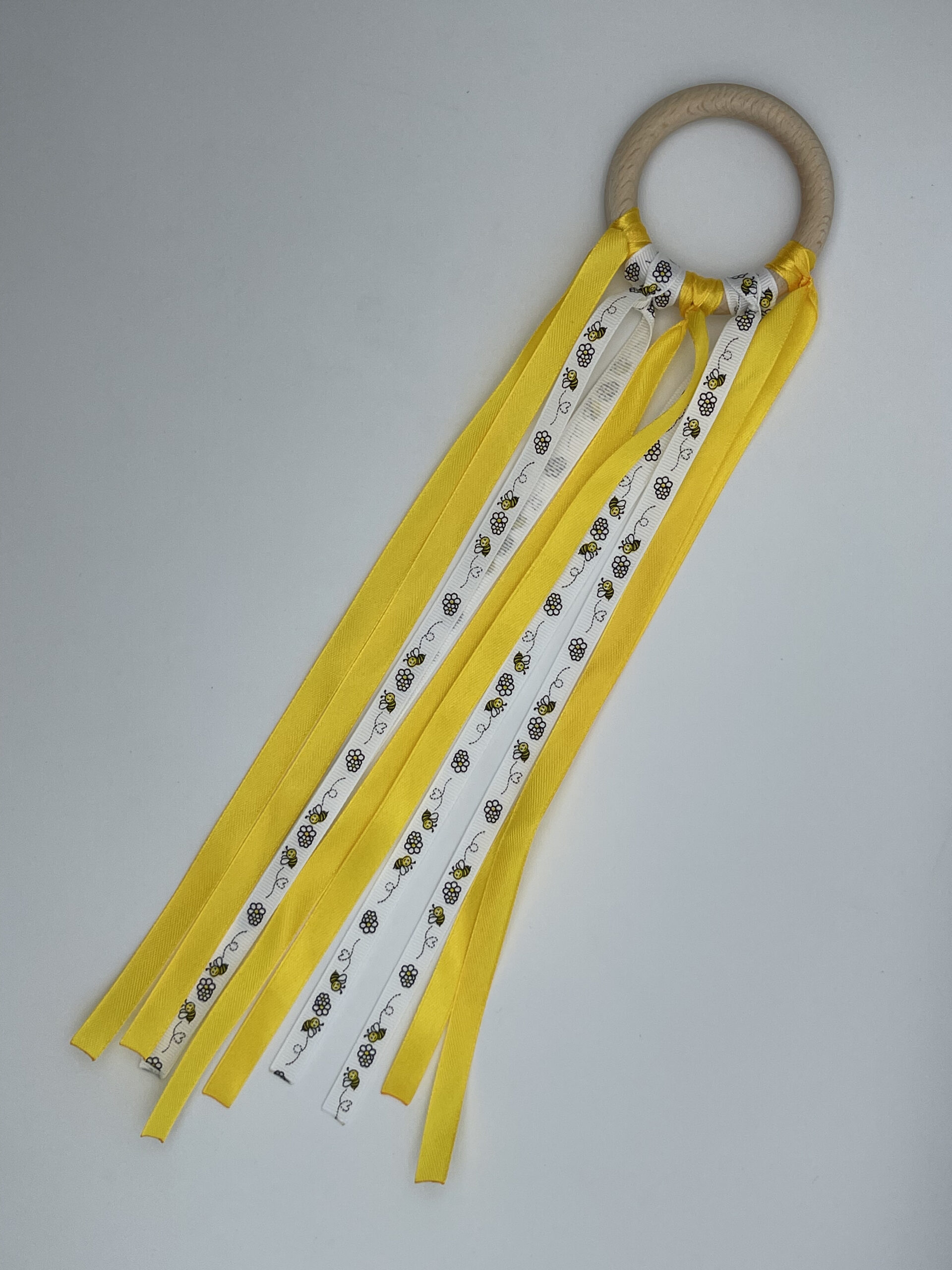 The Dida Anello Waldorf Nastri api e giallo