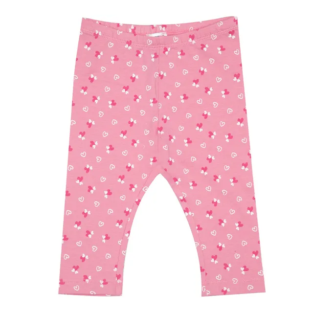 Toys Center Baby legging stretch bimba rosa cuori