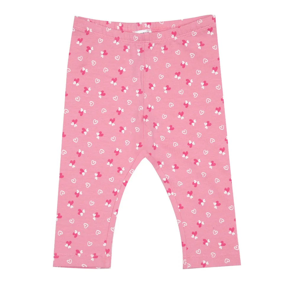 Toys Center Baby legging stretch bimba rosa cuori