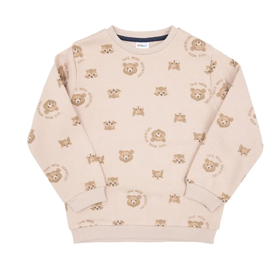 Toys Center Baby Felpa Bimbo Beige con Orsetti