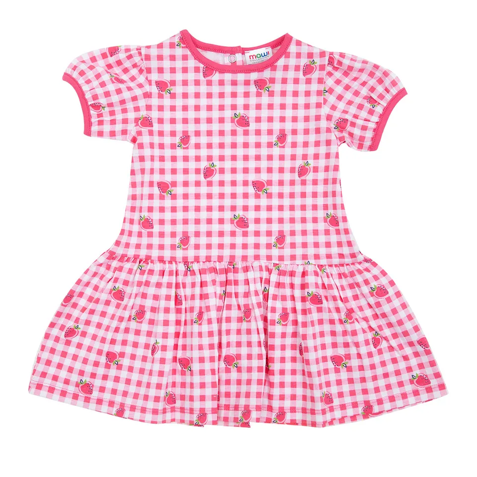 Toys Center Baby abito jersey bimba rosa fragoline