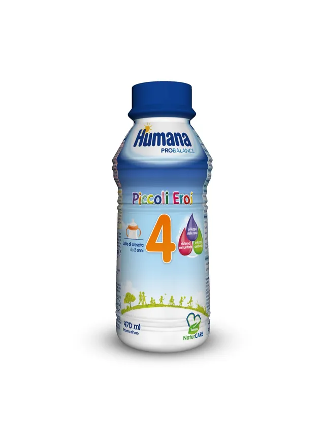 Humana 4 ProBalance latte crescita liquido 470 ml dai 2 anni