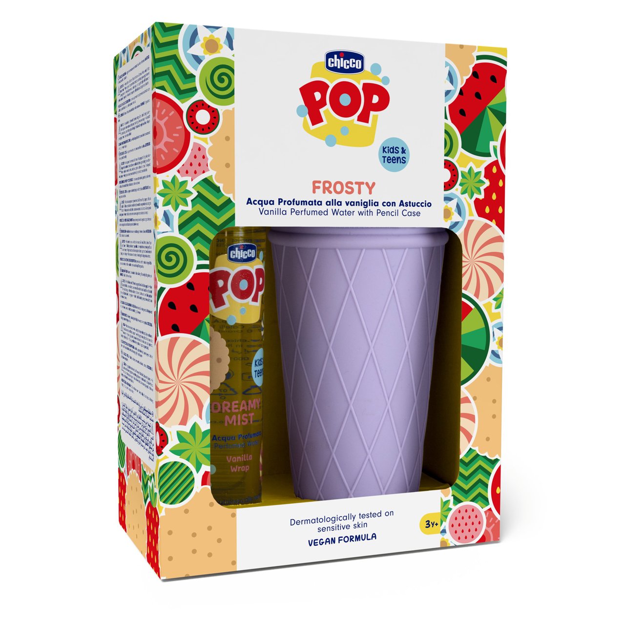 Chicco Frosty acqua profumata 150 ml vaniglia con astuccio