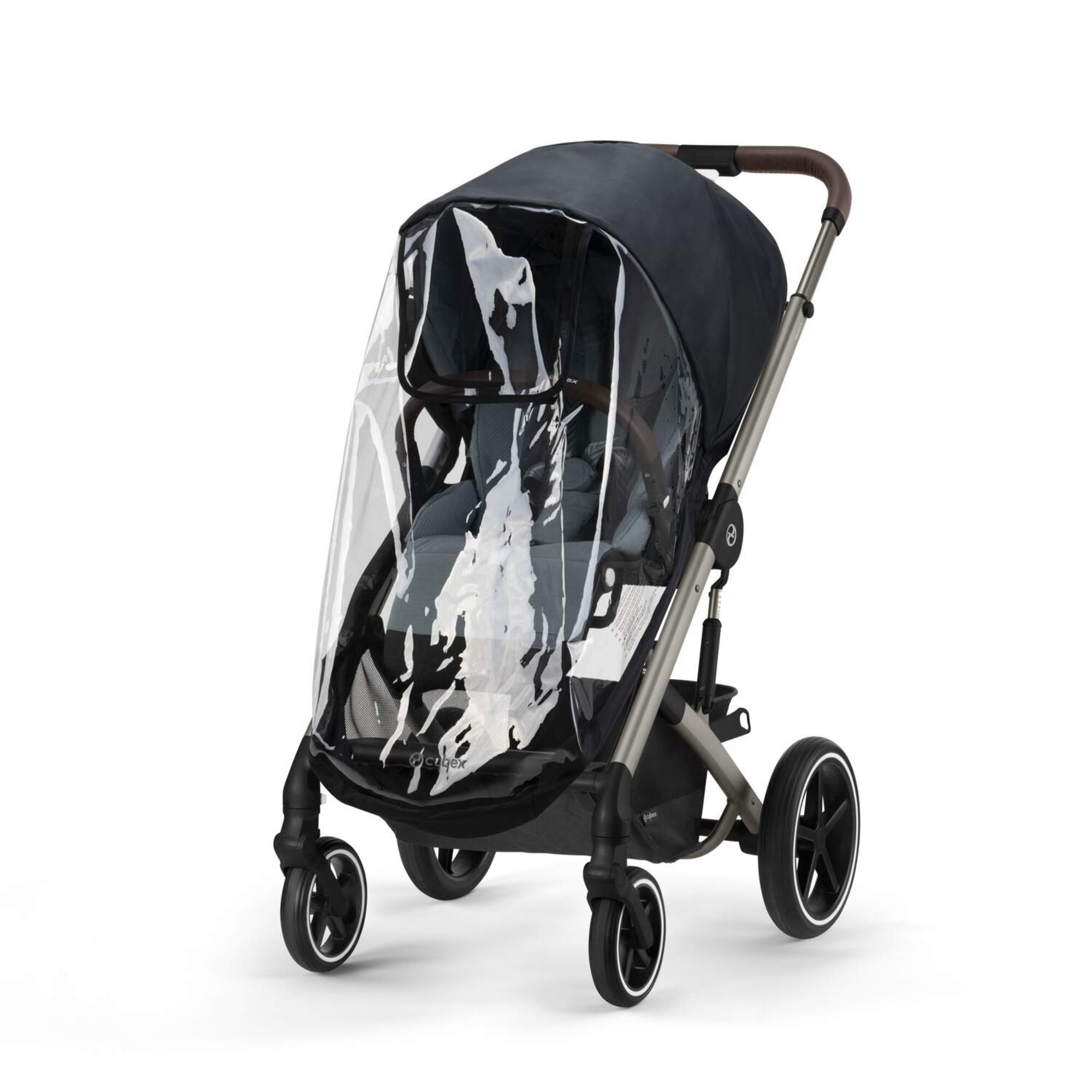 Cybex Gold Balios S parapioggia passeggino trasparente