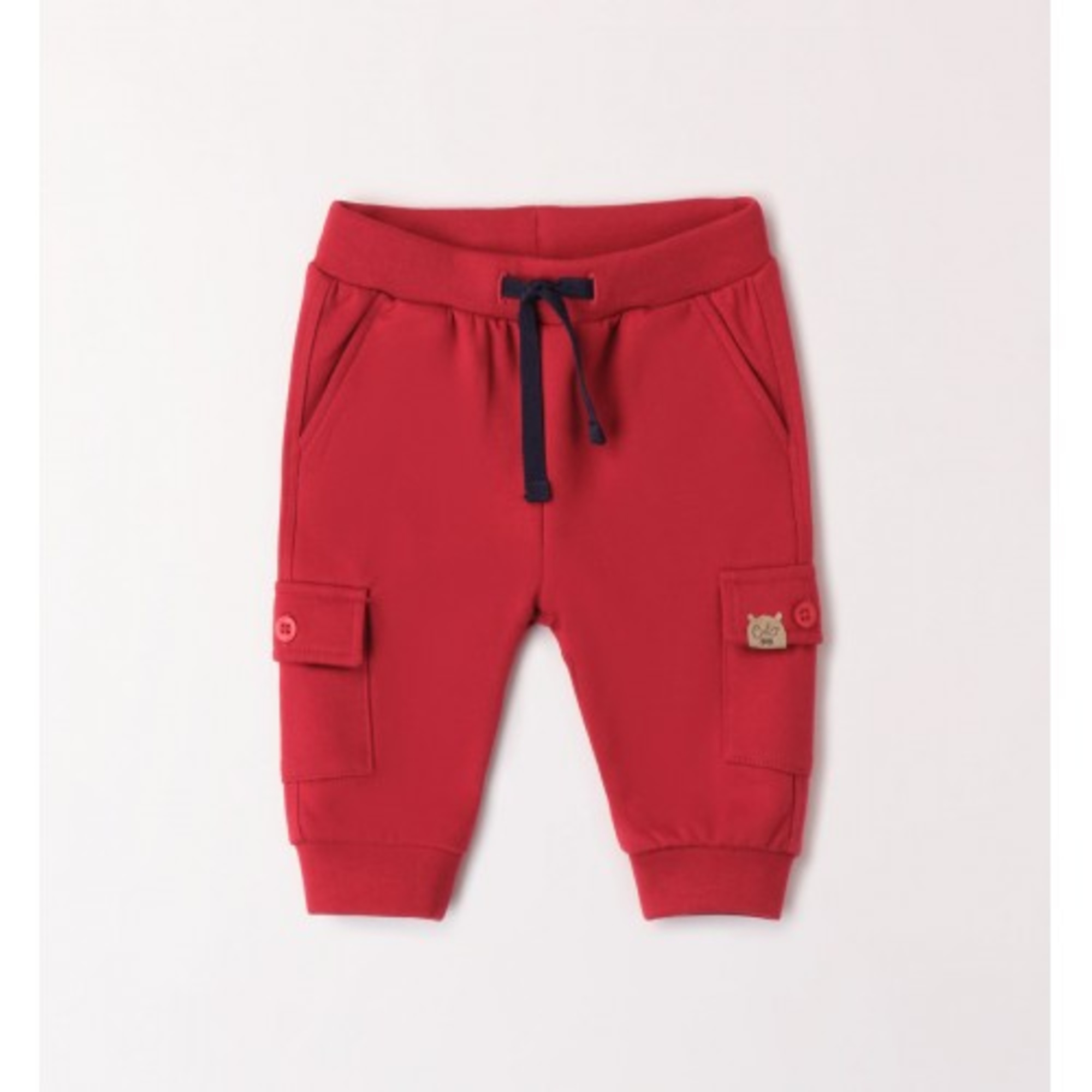 Toys Center Baby Dodipetto pantalone felpa rosso tasconi bimbo