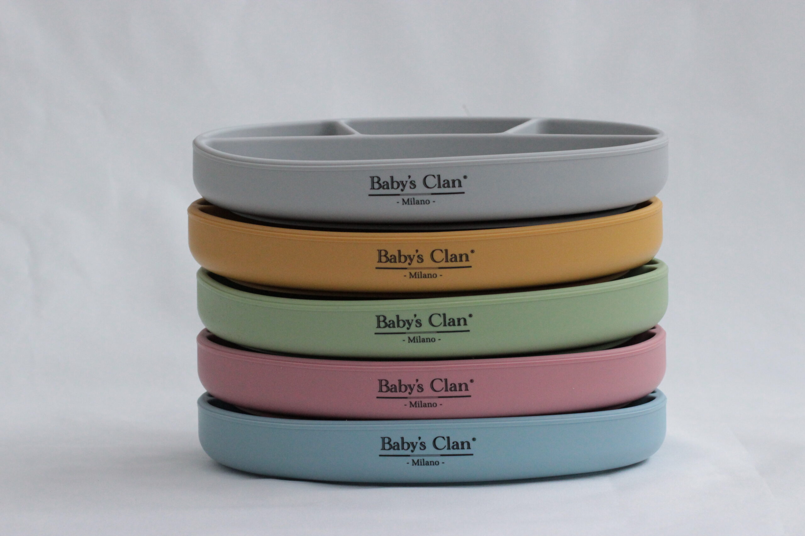 Baby's Clan Feeding set pappa silicone 9 pezzi BPA free
