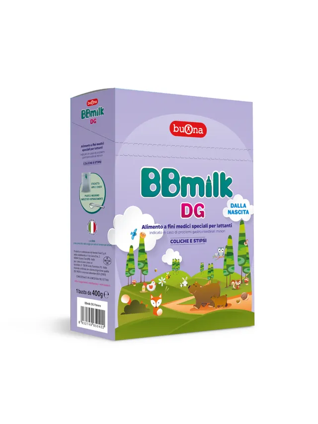 BBmilk DG Latte in Polvere Anticoliche 400g Dalla Nascita