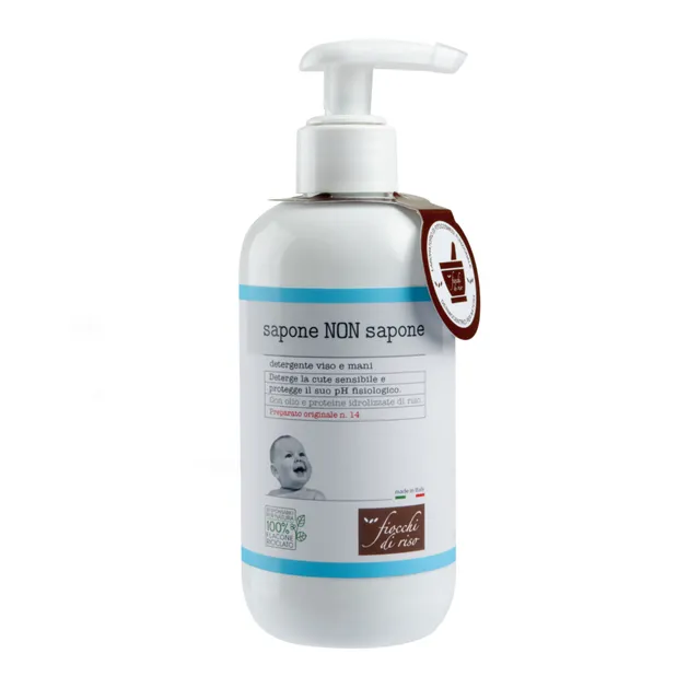 Fiocchi di Riso Sapone Non Sapone detergente 240ml pelle sensibile