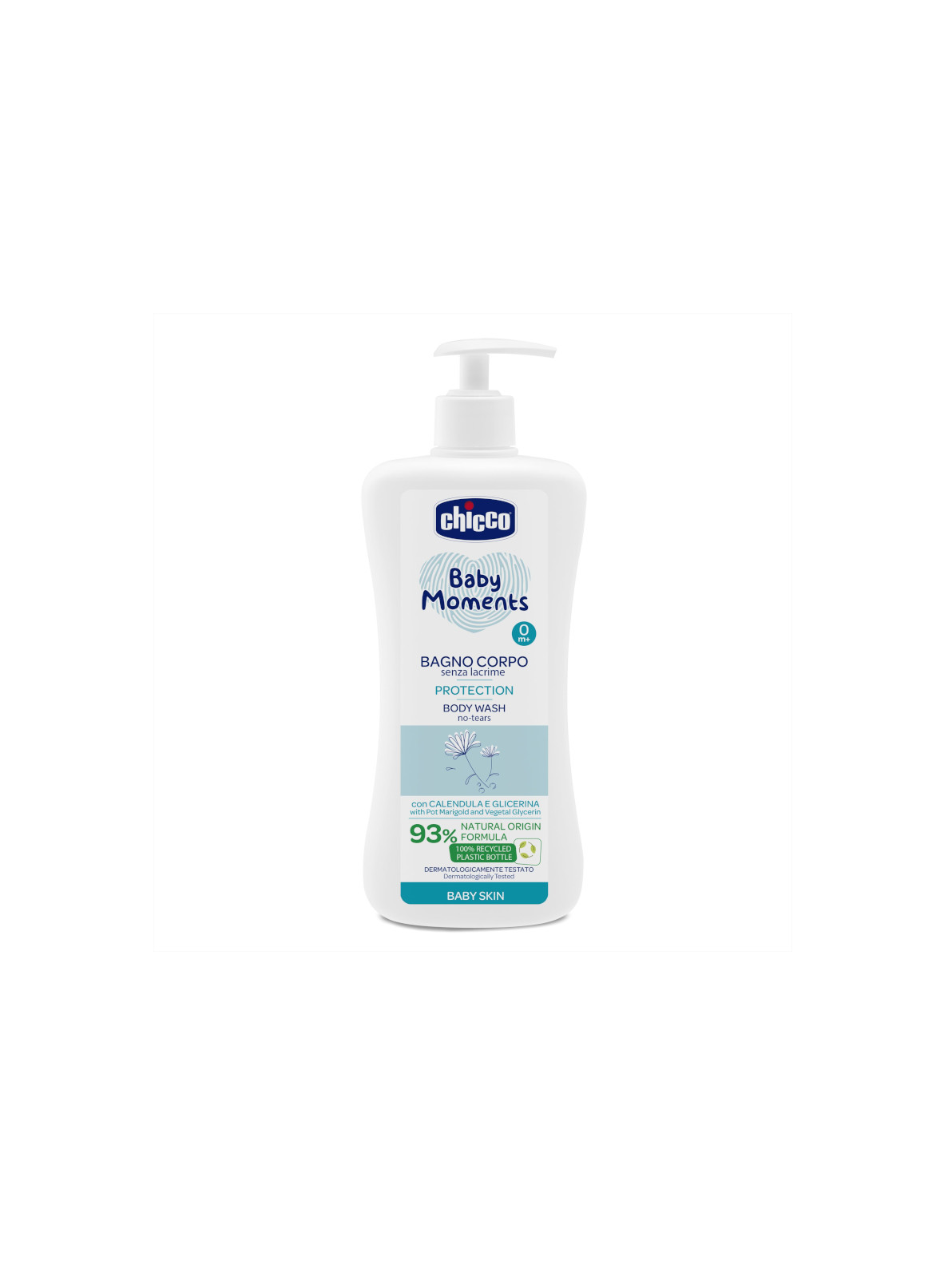 Chicco Baby Moments bagno corpo senza lacrime calendula