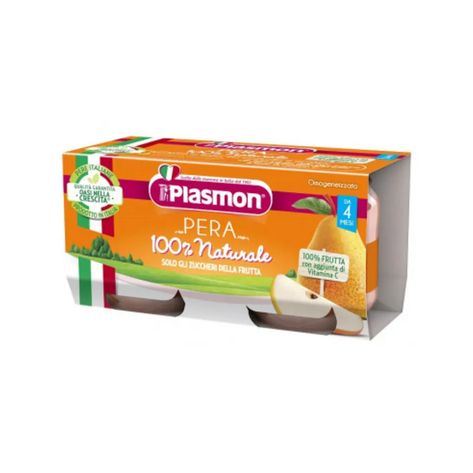Plasmon omogeneizzato pera 2x80 g dal 4 mese