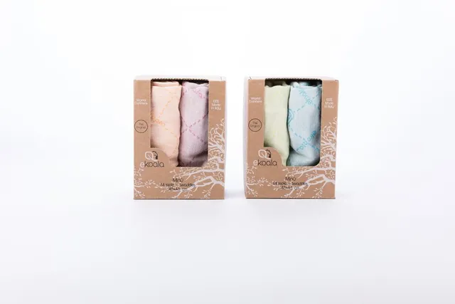 eKoala Minù mussola neonato cashmere vegetale bio