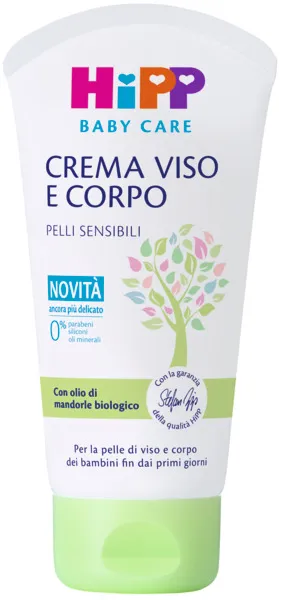 HiPP Baby crema viso e corpo 75 ml mandorle bio