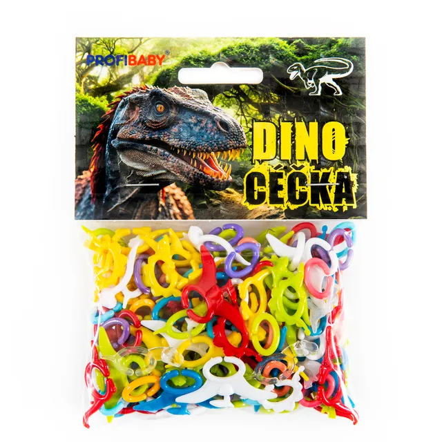Profibaby Dino costruzioni a C plastica 150 pz