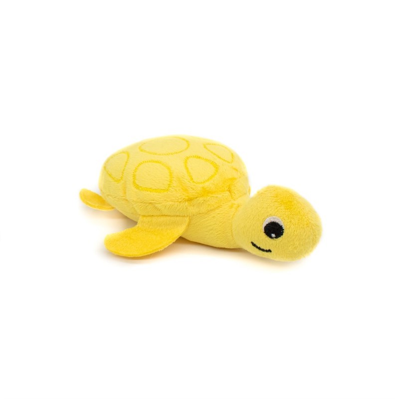 Les Déglingos Ptipotos Sauvenou Peluche Tartaruga Bebè Giallo