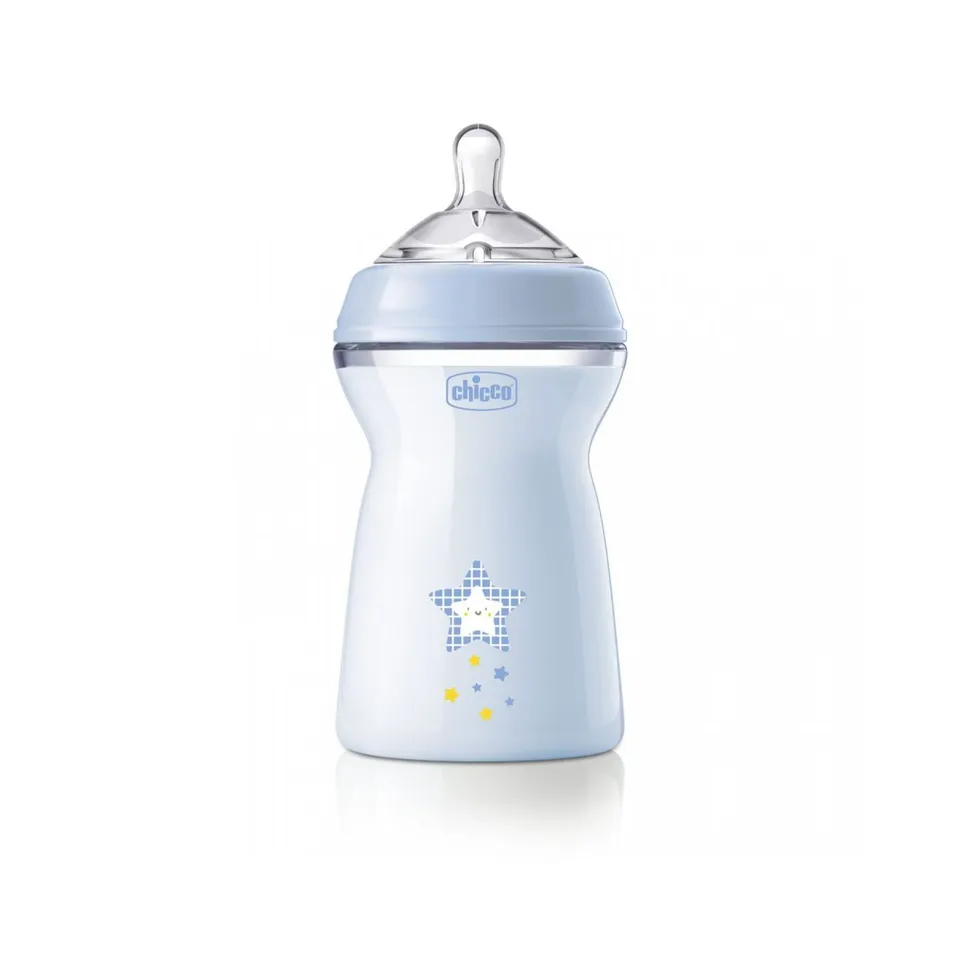 Chicco NaturalFeeling biberon 330 ml 6m+ silicone flusso veloce