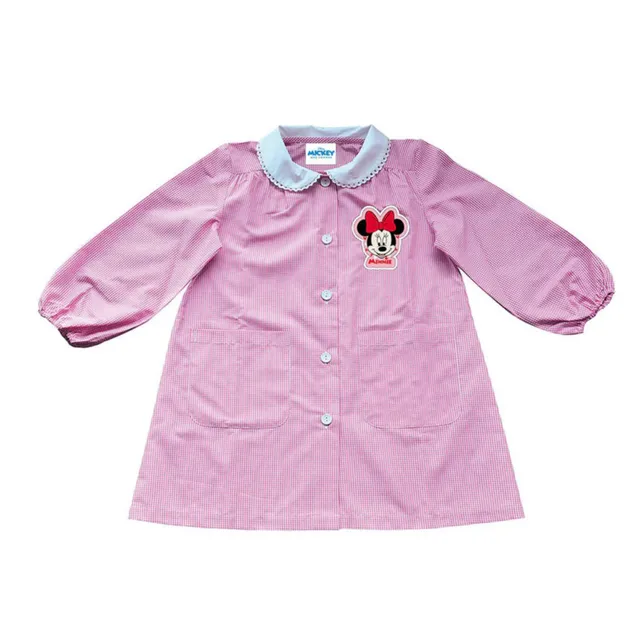 Coriex Minnie Grembiule Asilo Rosa 2-6 Anni Pizzo